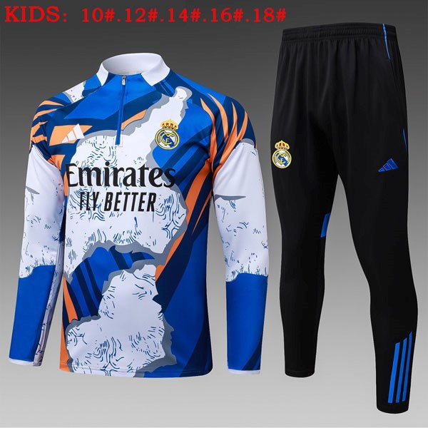Enfant Sweatshirt Real Madrid 2025-26 Bleu 5